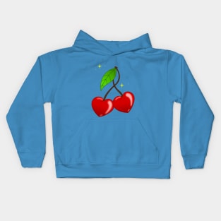 Heart Cherries Kids Hoodie